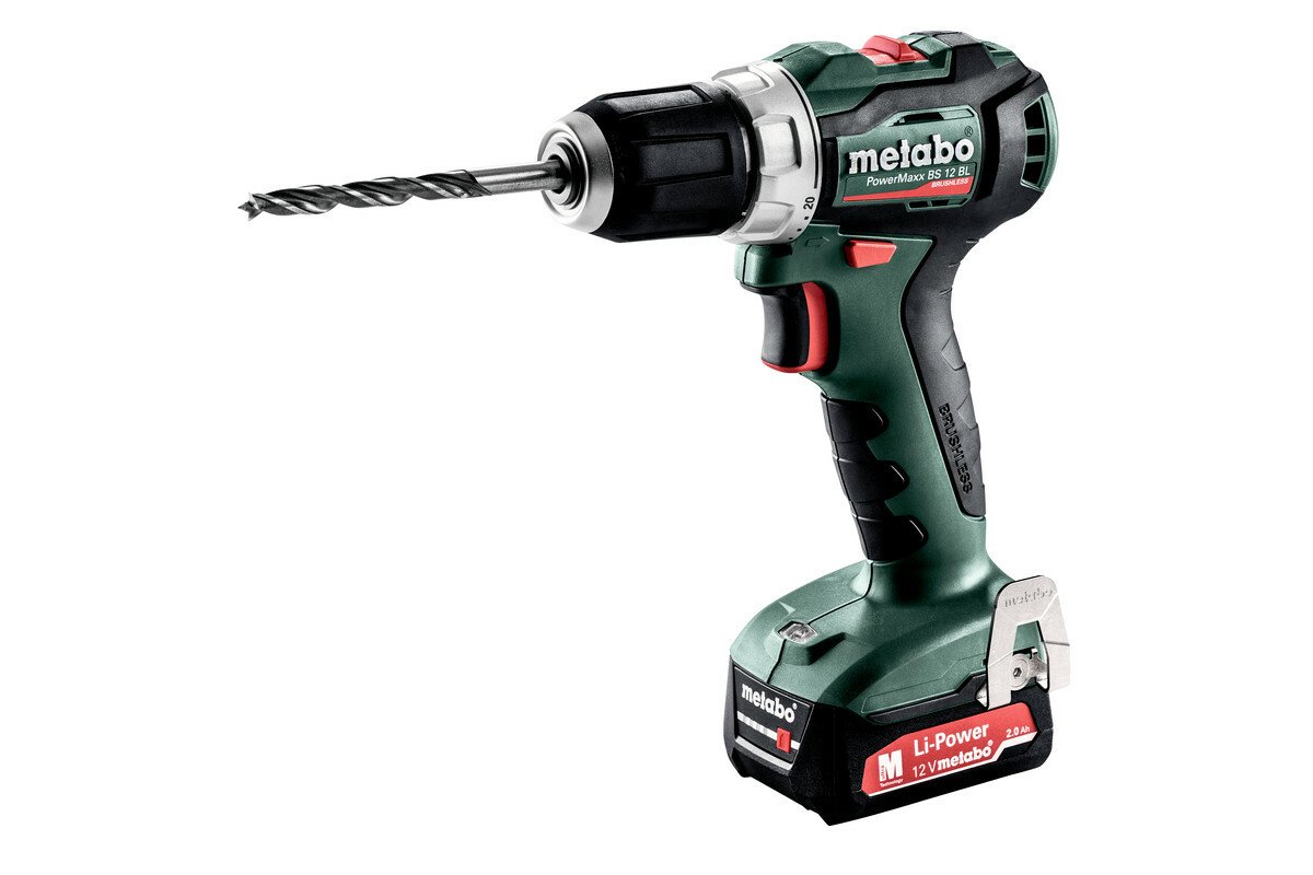 

Аккумуляторный шуруповерт-дрель METABO PowerMaxx BS 12 BL