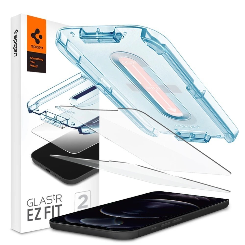 

Spigen для iPhone 12 Pro Max tR EZ Fit (2Pack) (AGL01791)