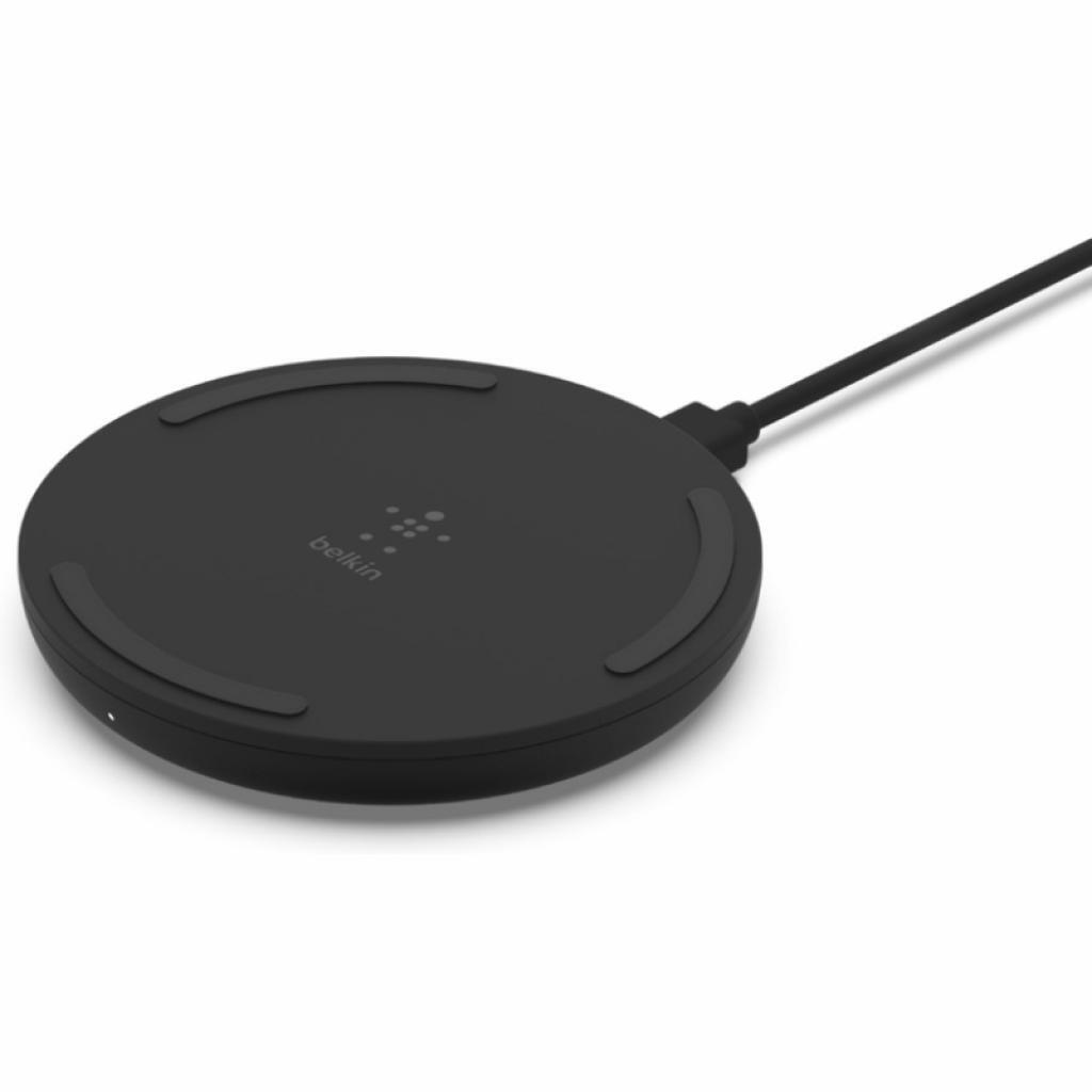 

BELKIN Pad Wireless Charging Qi, 15W, black (WIA002VFBK), Чёрный