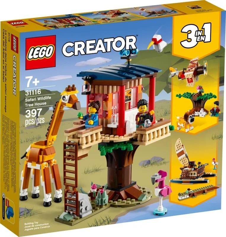 

LEGO Домик на дереве во время сафари (31116)