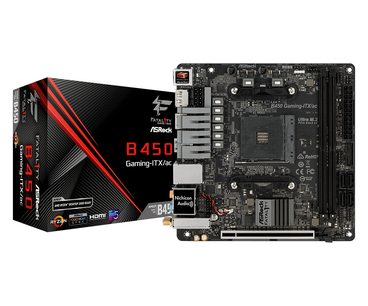 

ASRock B450 GAMING-ITX/AC
