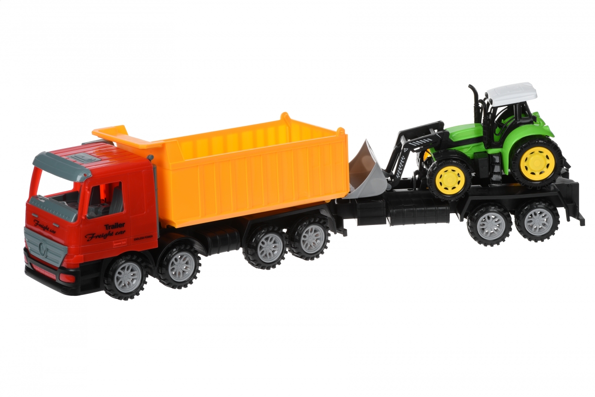 

Same Toy Super Combination Самосвал красный с бульдозером (98-89Ut-1)