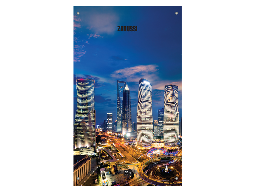 

ZANUSSI GWH 10 Fonte Glass Metropoli, Синий