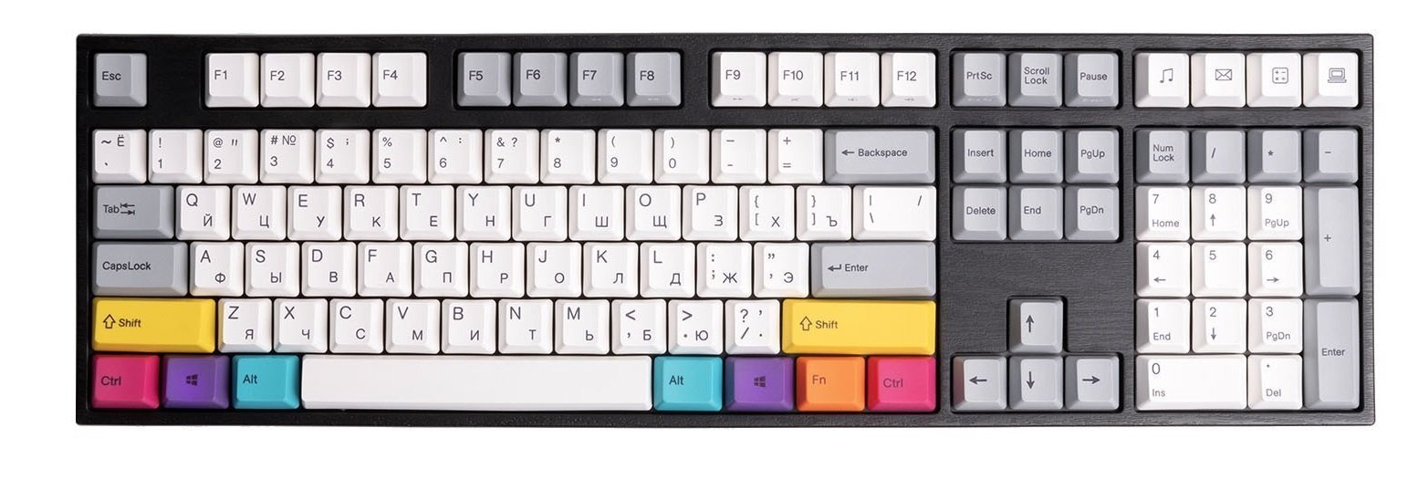 

Varmilo VA108M CMYK Cherry MX Brown (VA108MN2W/LLK12RB), Коричневый