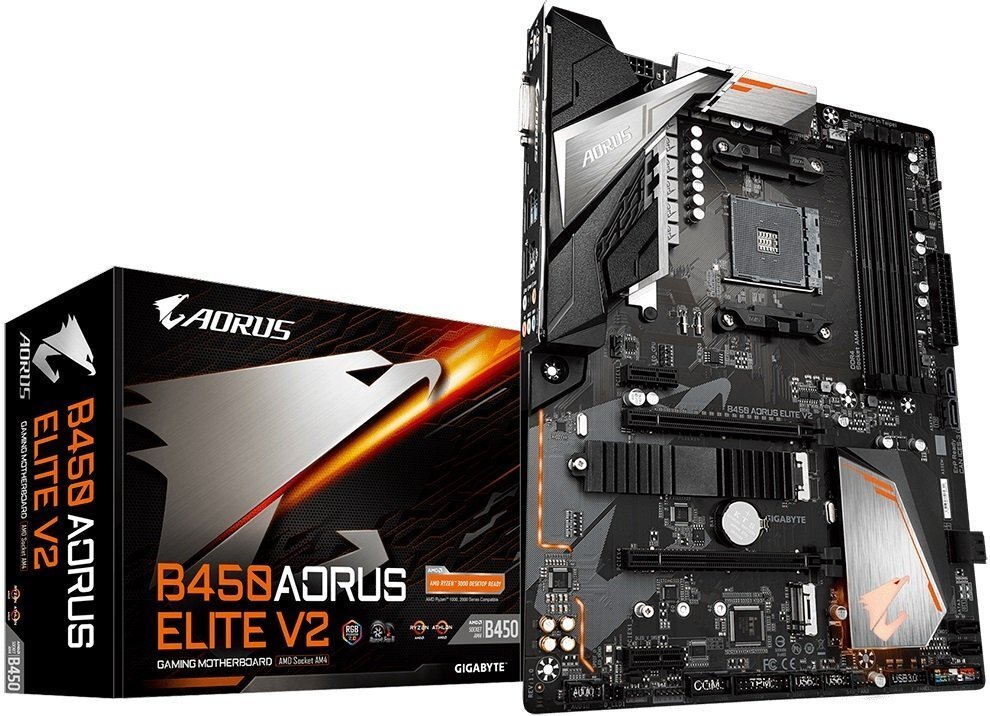 

GIGABYTE B450 AORUS ELITE V2 sAM4 B45