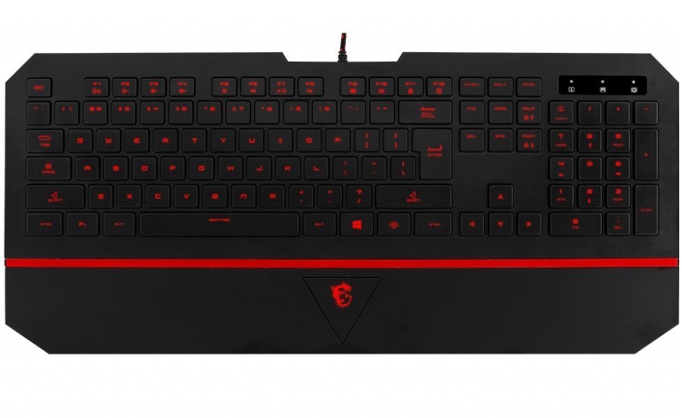

MSI Interceptor DS4100 UA white BOX, Чёрный