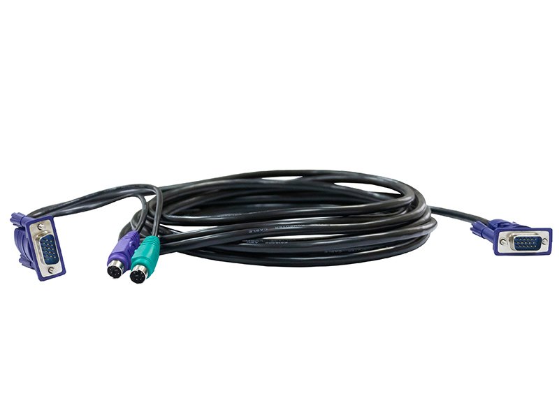 

Комплект кабелей D-Link DKVM-CB/1.2M/B для DKVM-4K/B, 1.2м