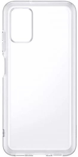 

SAMSUNG для Galaxy A03s Soft Clear Cover Transparent (EF-QA037TTEGRU), Чёрный