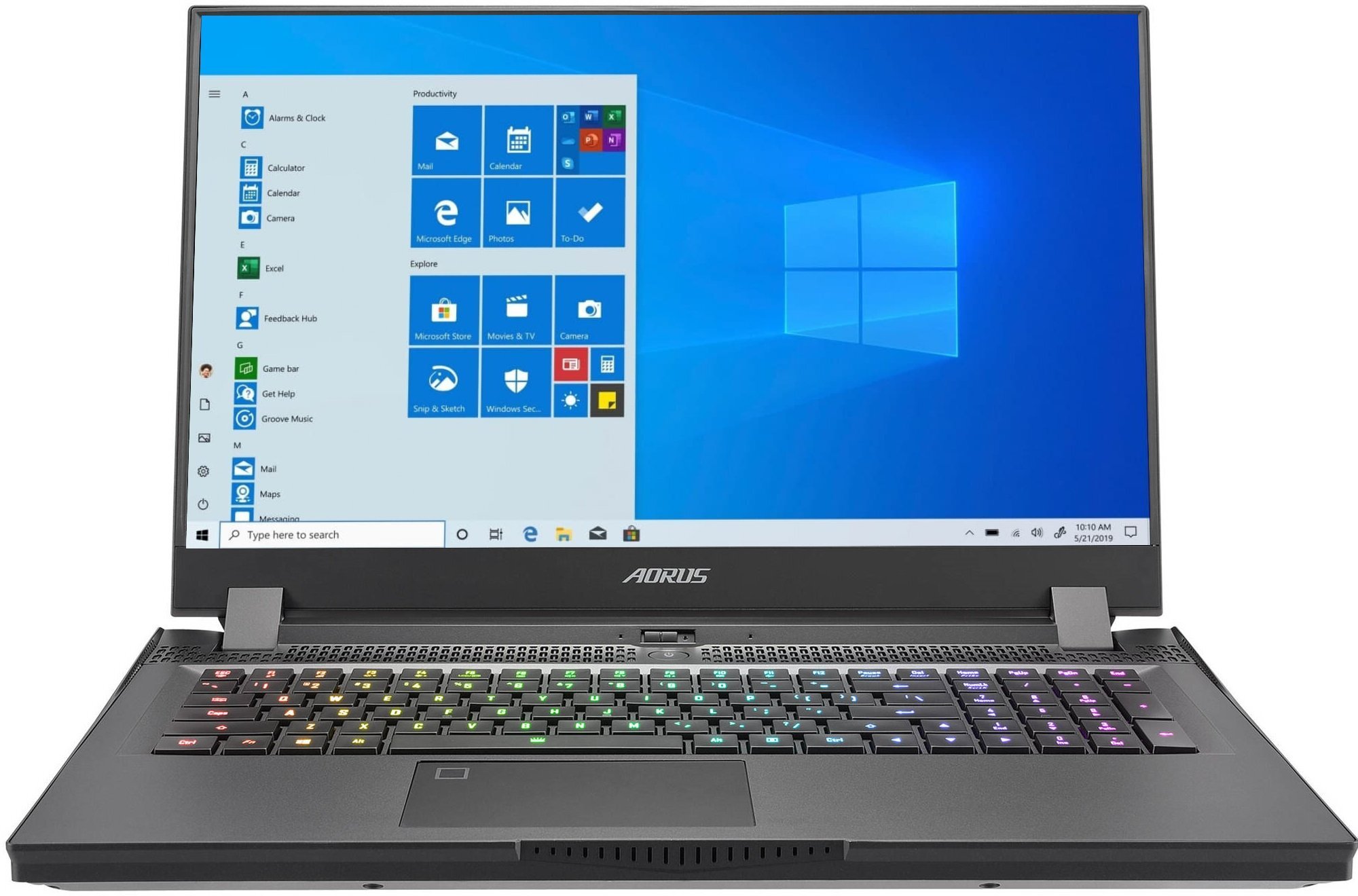 

Gigabyte AORUS 17G_KD (AORUS17G_KD-72RU325SH), Чёрный