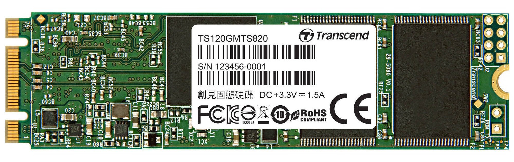 

TRANSCEND TS120GMTS820S