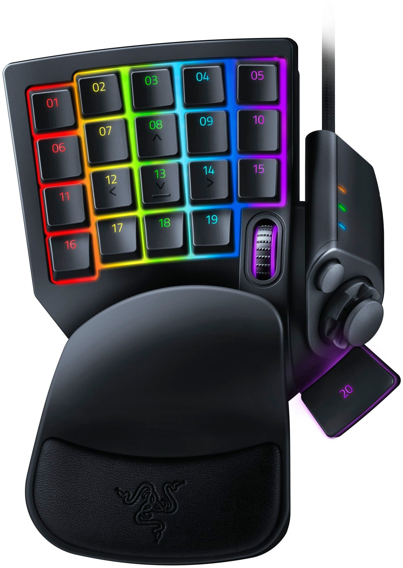 

RAZER Tartarus Pro - Analog - Optical - Black (RZ07-03110100-R3M1), Чёрный