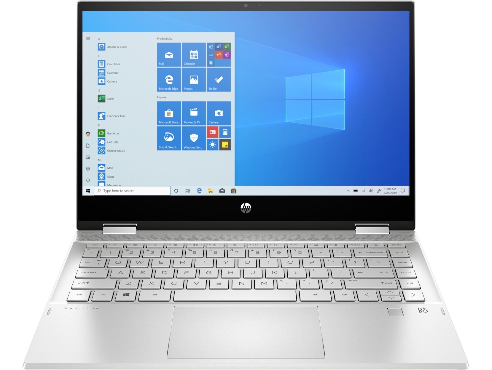 

HP Pavilion x360 (1S7P0EA), Серебристый