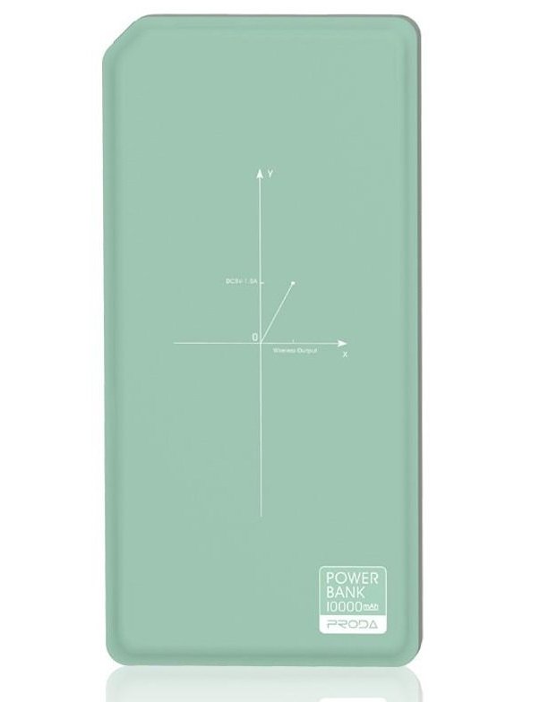 

REMAX Proda Chicon Wireless 10000mAh green+black (PPP-33-GREEN+BLACK)