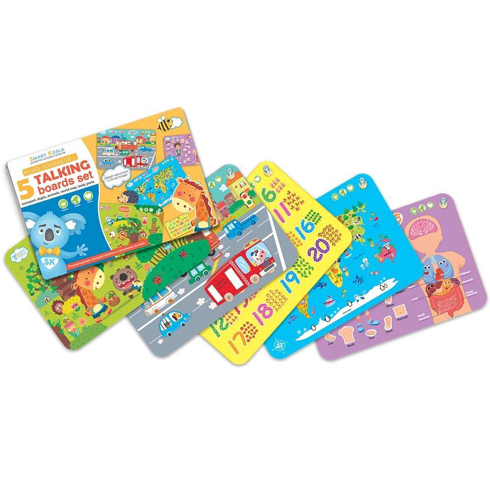 

Smart Koala Карта мира, Части тела, Цифры, Транспорт, Животные (SKSAB5IN1)