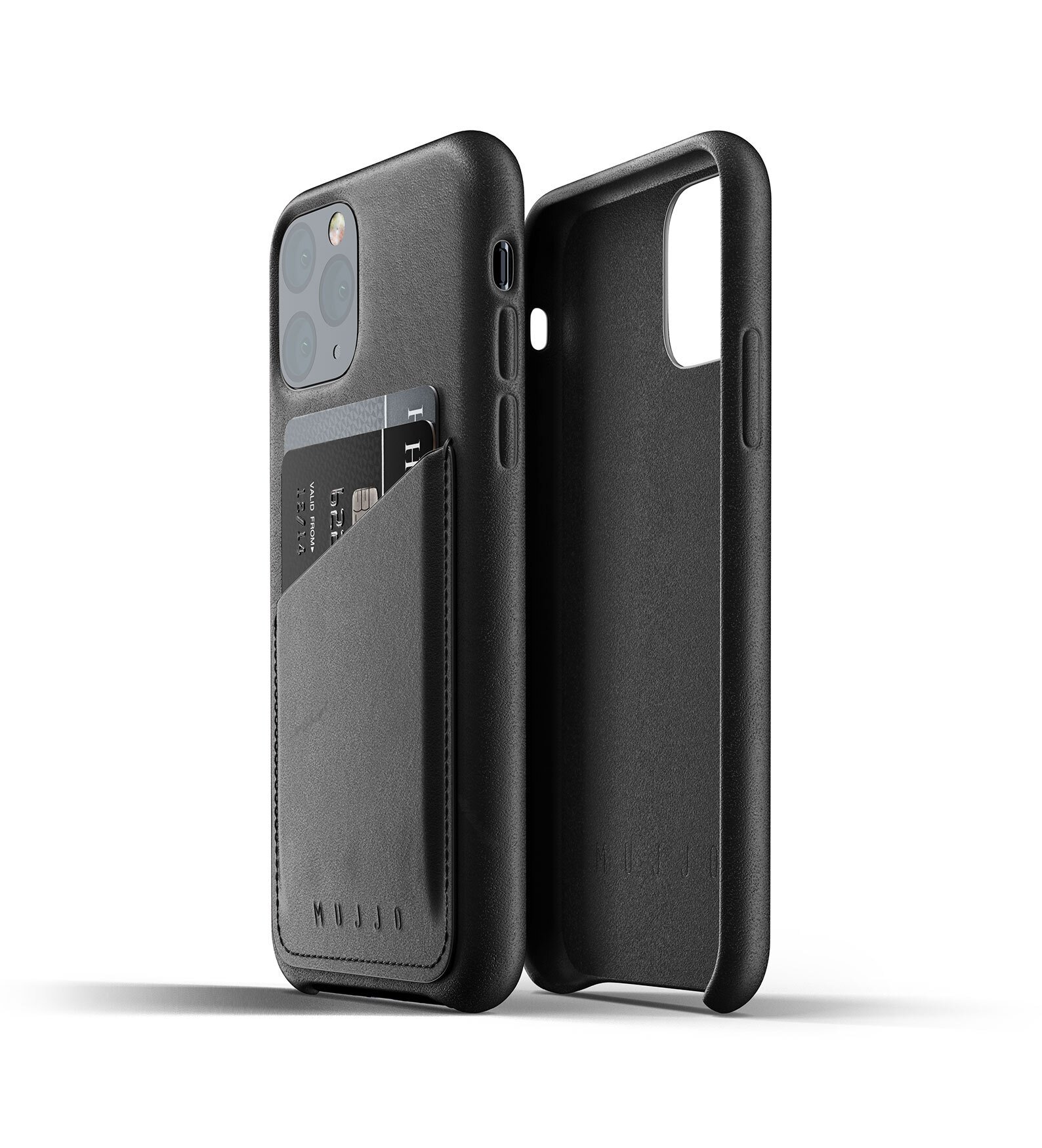 

MUJJO для iPhone 11 Pro Full Leather Wallet,Black (MUJJO-CL-002-BK)