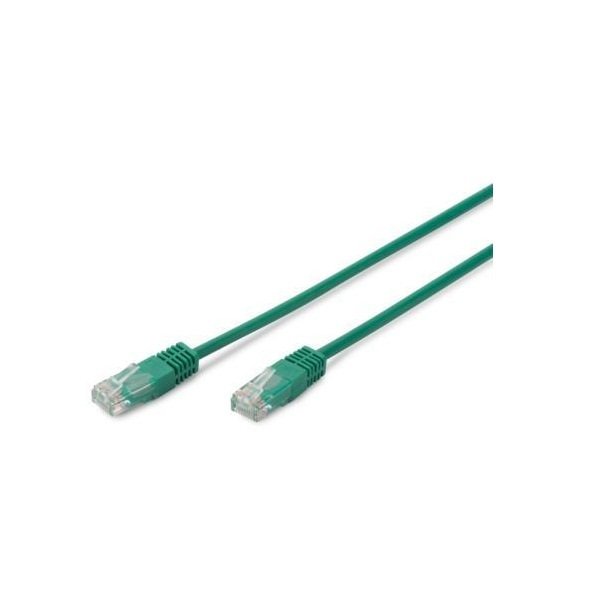 

DIGITUS CAT 5e UTP, 5м, AWG 26/7, PVC, зеленый (DK-1511-050/G)