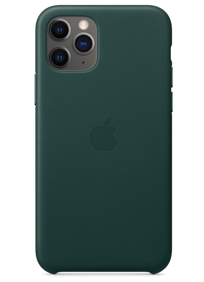 

APPLE для iPhone 11 Pro Leather Case Forest Green (MWYC2ZM/A), Зелёный