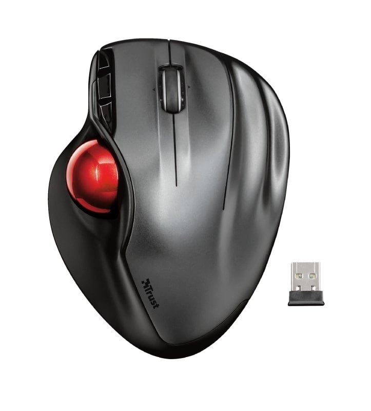 

TRUST SFERIA WL TRACKBALL BLACK (23121), Чёрный