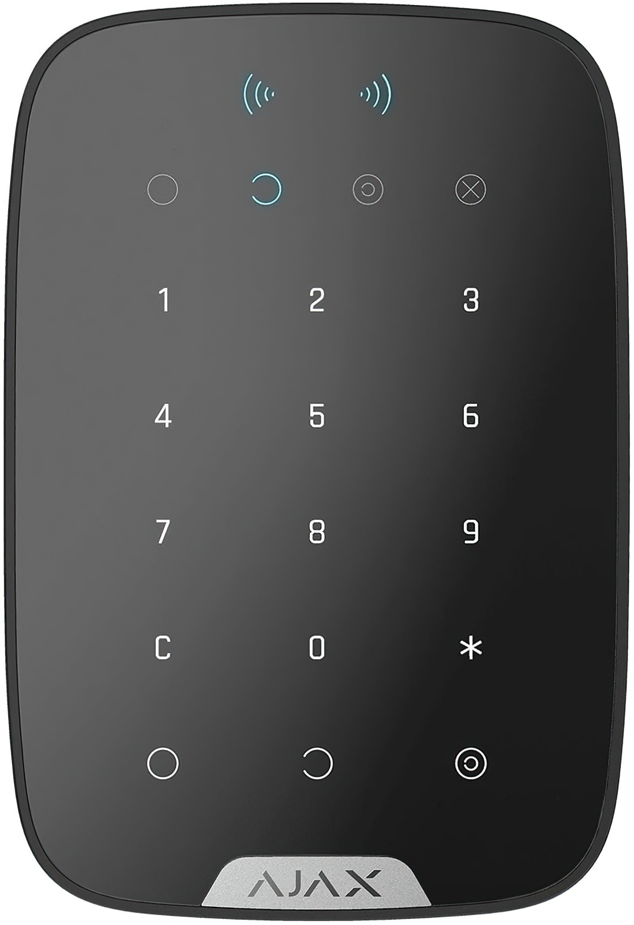 

Ajax Keypad Plus черная (23069), Чёрный