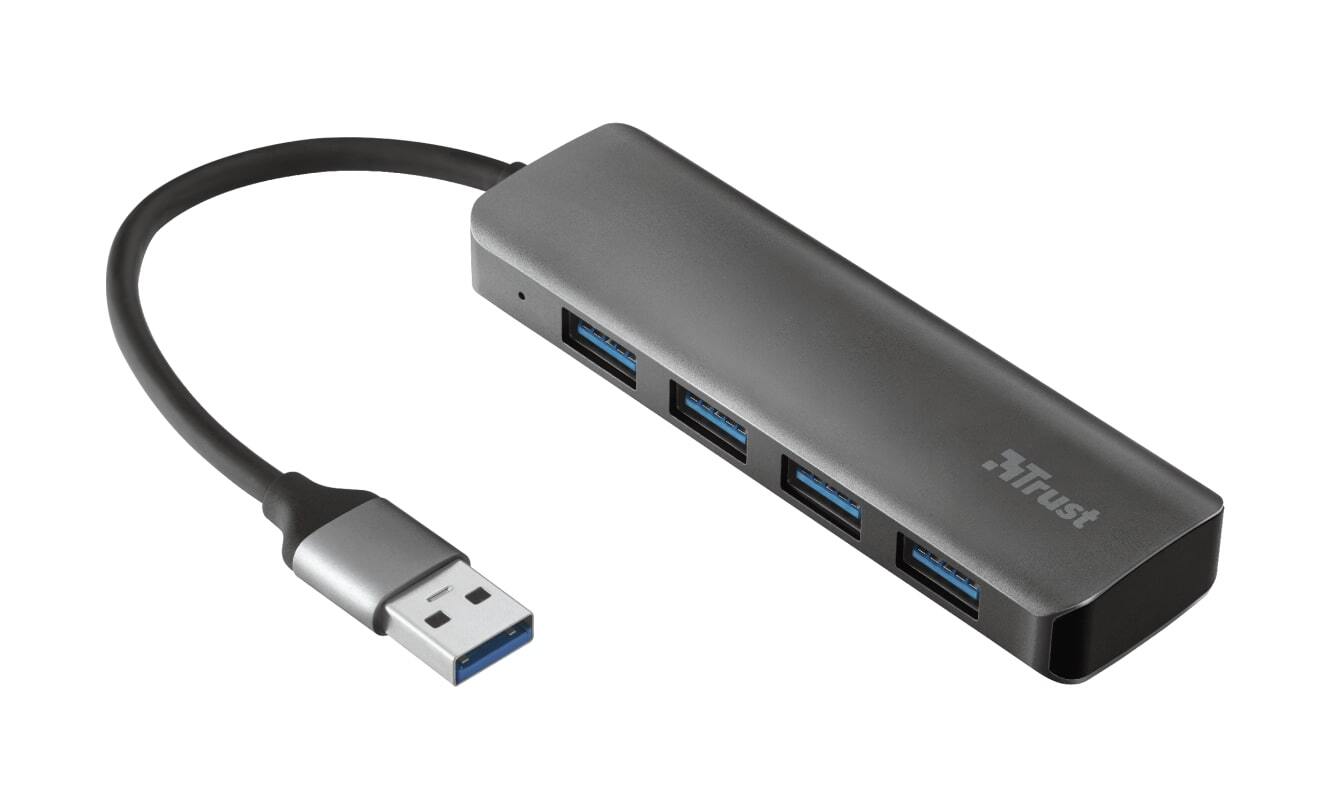 

TRUST Halyx 4-Port USB-A 3.2 Aluminium (23327)