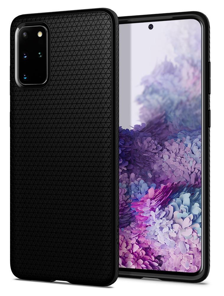 

Spigen для Galaxy S20+ Liquid Air Matte Black (ACS00754, Чёрный