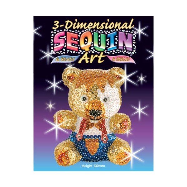 

Sequin Art 3D Teddy (SA0502)