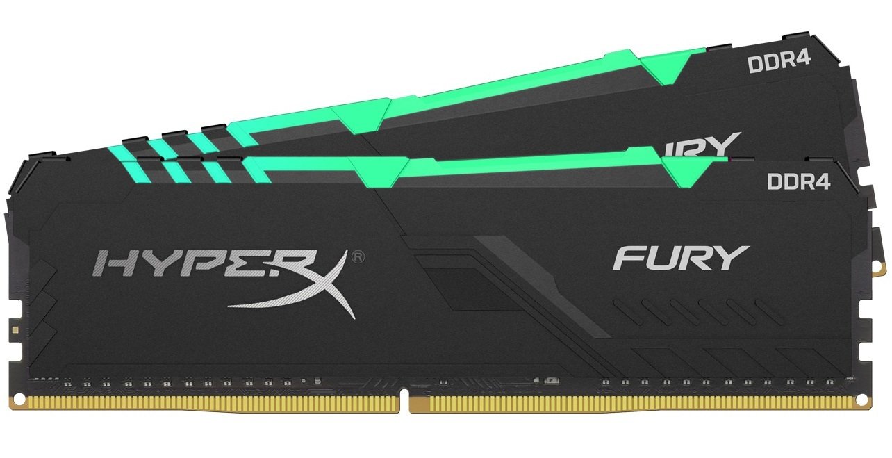 

HyperX DDR4-3733 32GB KIT (16GBx2) Fury RGB (HX437C19FB3AK2/32)