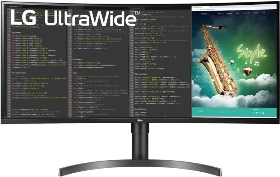 

LG 35WN65C-B, Чёрный