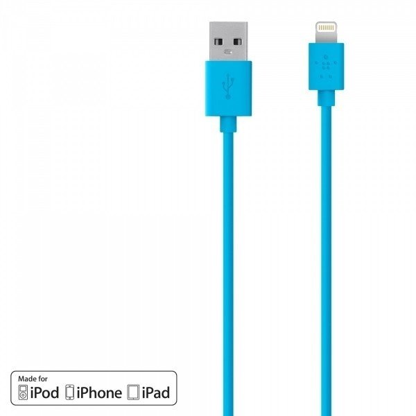 

BELKIN Lightning USB 2.0 charge/sync cable 1.2m Blue