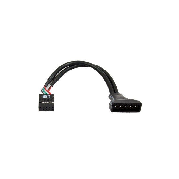 

CHIEFTEC 19PIN USB 3.0 to 9PIN USB2.0 (Cable-USB3T2), Чёрный