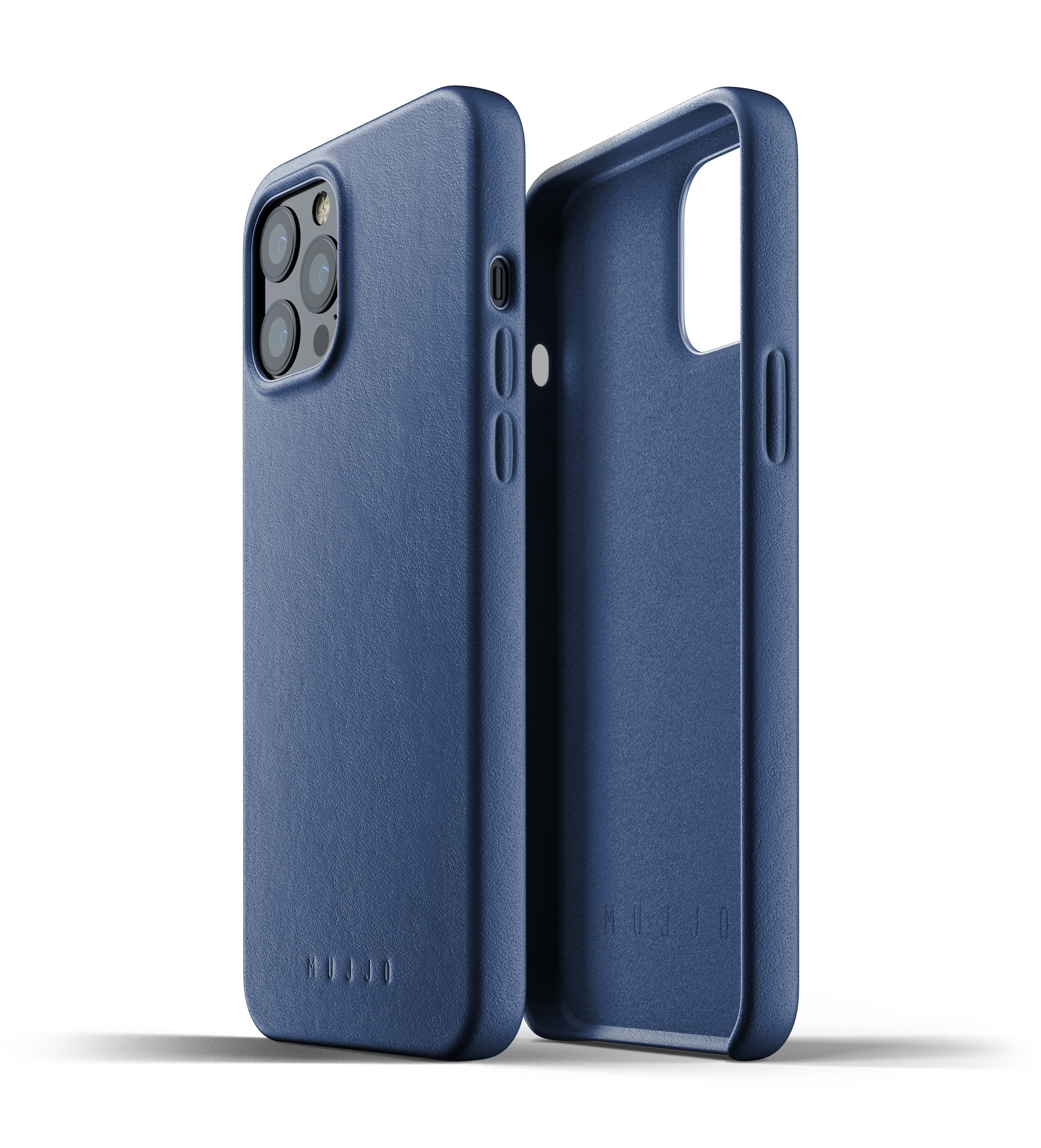 

MUJJO для iPhone 12 Pro Max Full Leather Monaco Blue (MUJJO-CL-009-BL), Синий