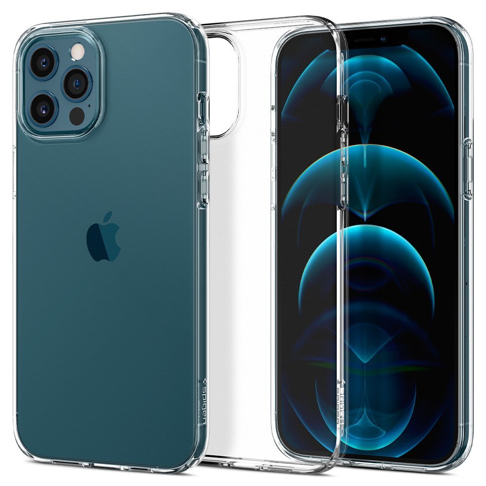 

Spigen для iPhone 12 Pro Max Crystal Flex Crystal Clear (ACS01473)