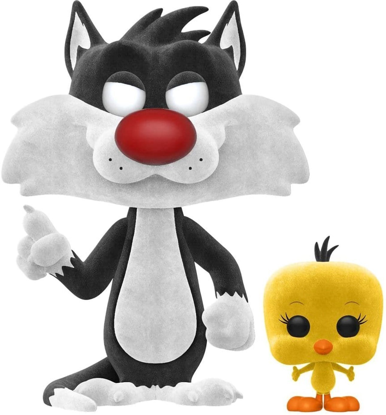 

Funko POP! Animation Looney Tunes Sylvester & Tweety (FL) (Exc) (FUN25491250), Белый|чёрный|жёлтый