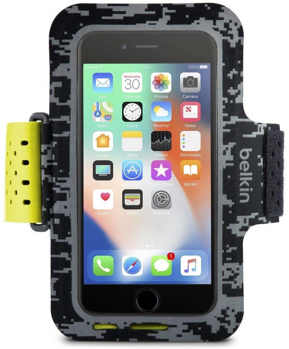 

BELKIN iPhone 6/7/8, Slim-Fit PRO Armband, grey (F8W843BTC00)