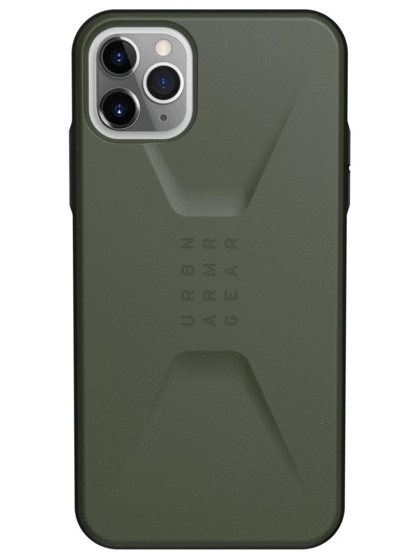 

UAG для iPhone 11 Pro Max Civilian Olive Drab (11172D117272), Оливковый