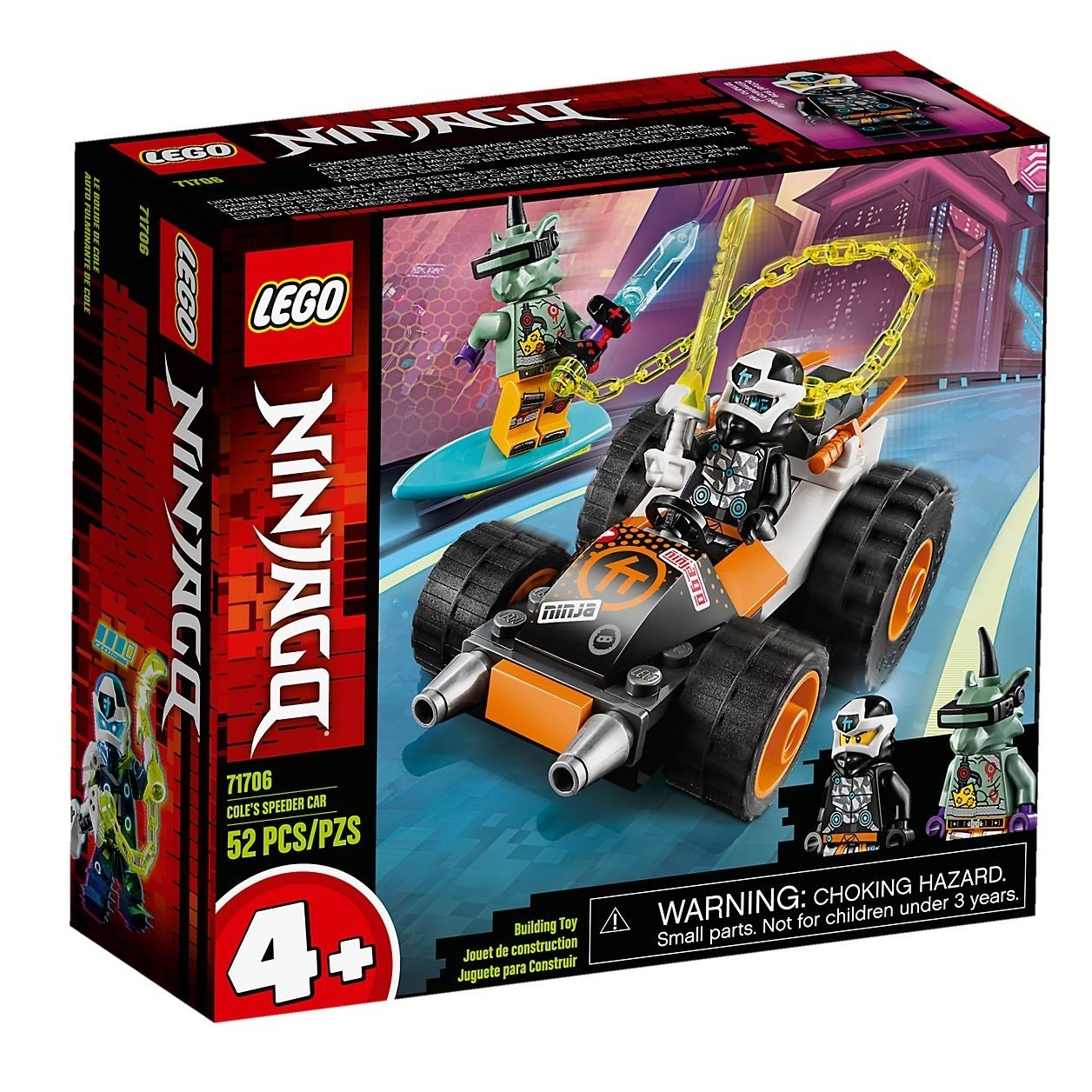 

LEGO Ninjago Скоростной автомобиль Коула (71706)