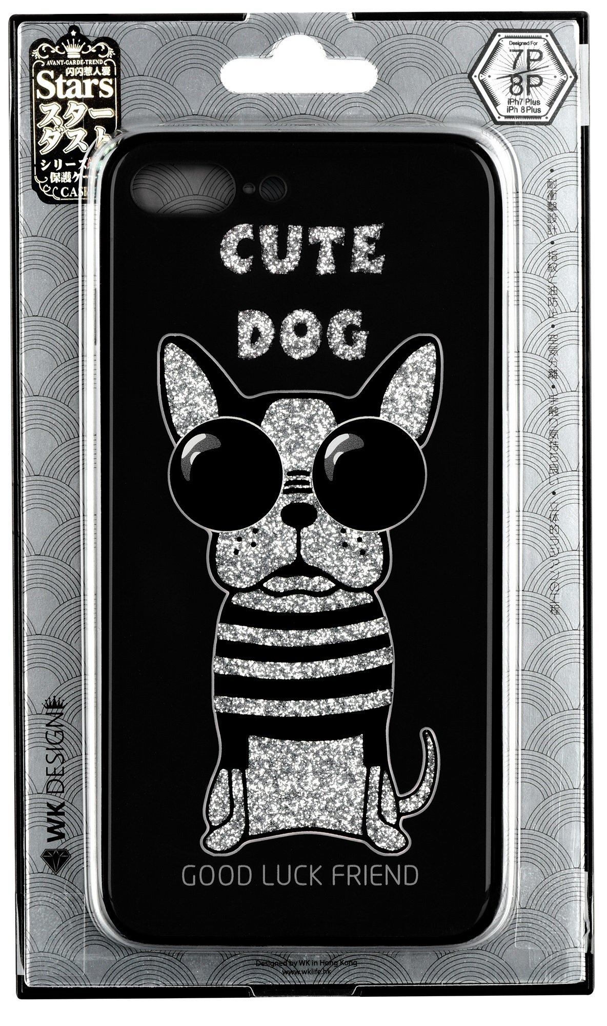 Акция на WK для APPLE iPhone 7/8/SE2020 WPC-087 Cute Dog Black (681920360728) от Repka