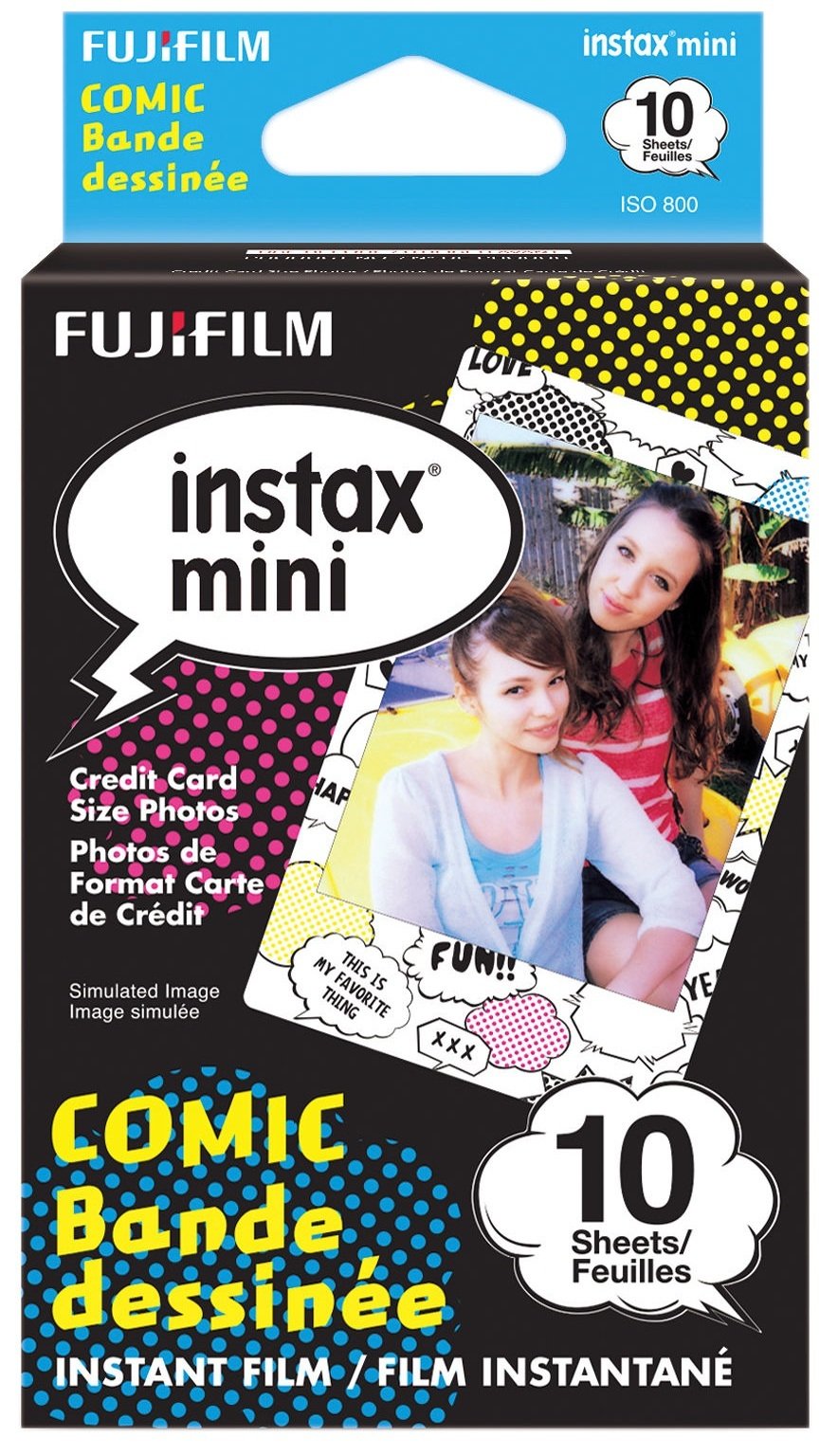 

FUJIFILM COLORFILM INSTAX MINI COMIC (54х86мм 10шт) (16404208)