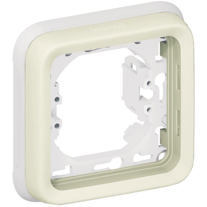 

LEGRAND с рамкой для встроенного монтажа Plexo 1 пост, Белый (69692)