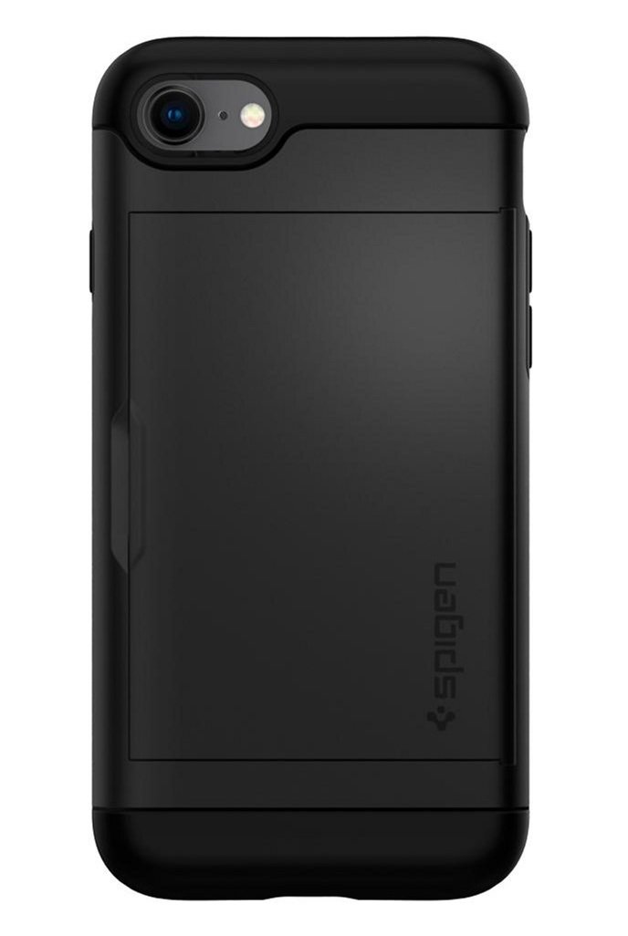 

Spigen для iPhone 8/7 Slim Armor CS Black (042CS20455), Чёрный