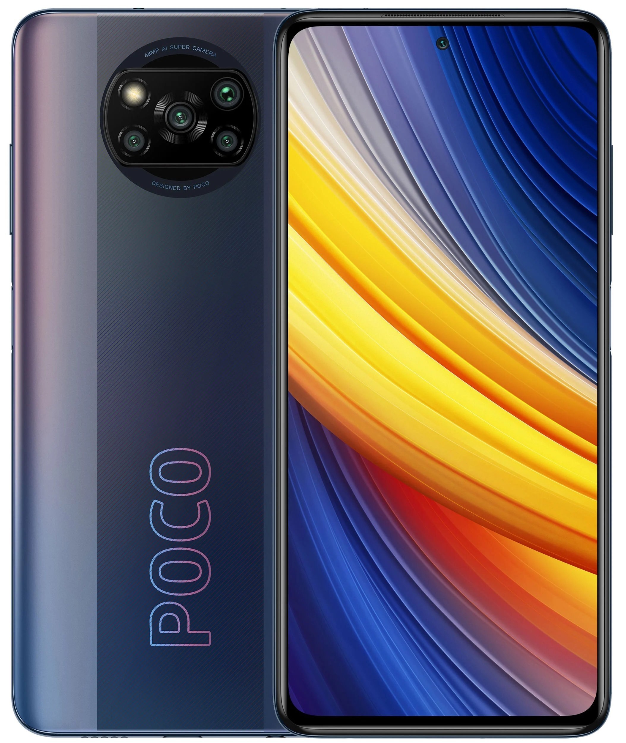 

Poco X3 Pro (M2102J20SG) 8/256Gb Phantom Black, Чёрный