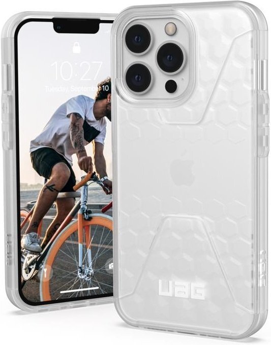 

UAG для iPhone 13 Pro Civilian Frosted Ice (11315D110243), Прозрачный