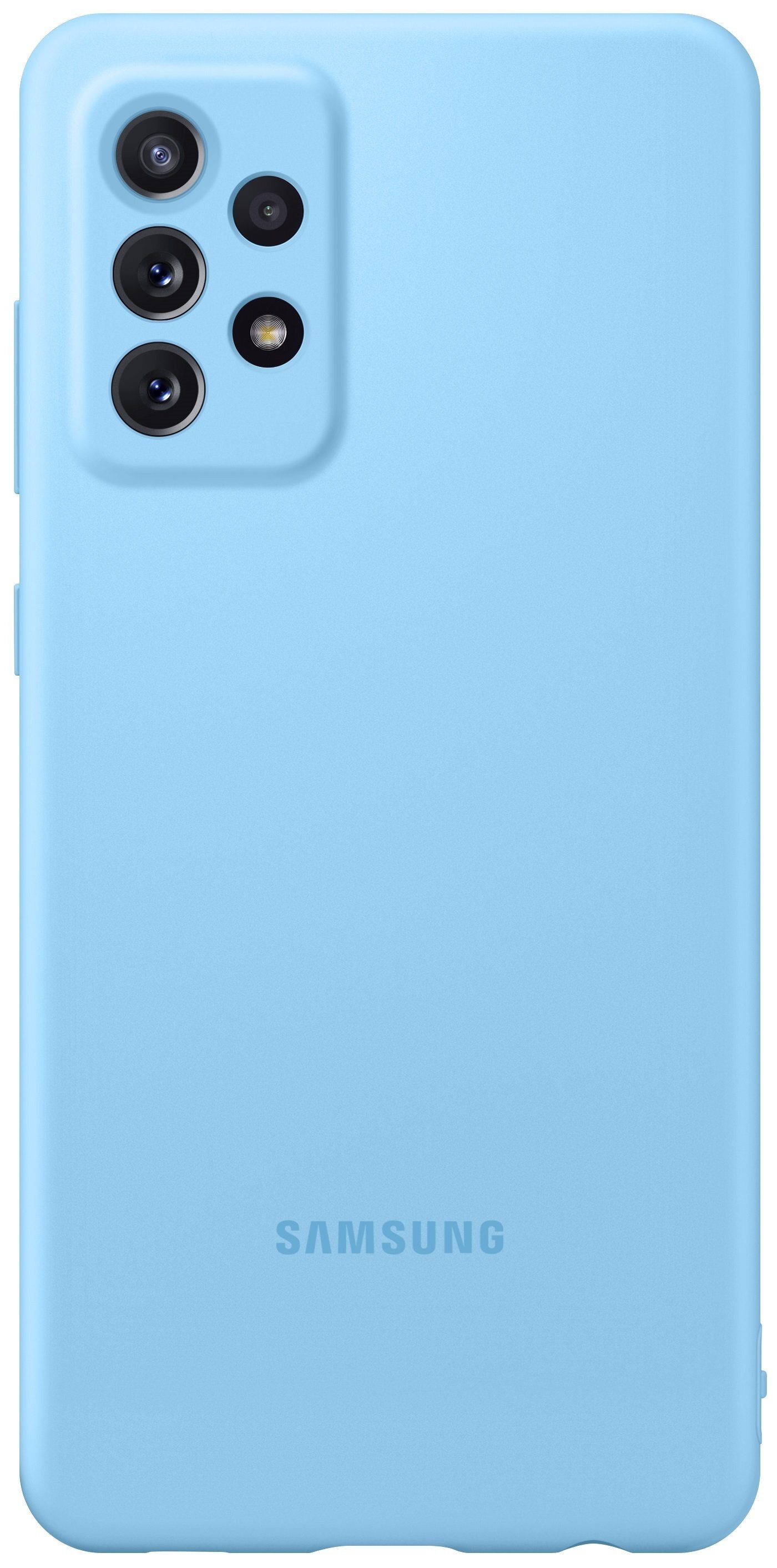 

SAMSUNG для Galaxy A72 Silicone Cover (EF-PA725TLEGRU), Голубой