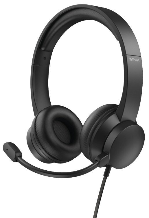 

TRUST Rydo On-Ear USB Black (24133), Чёрный