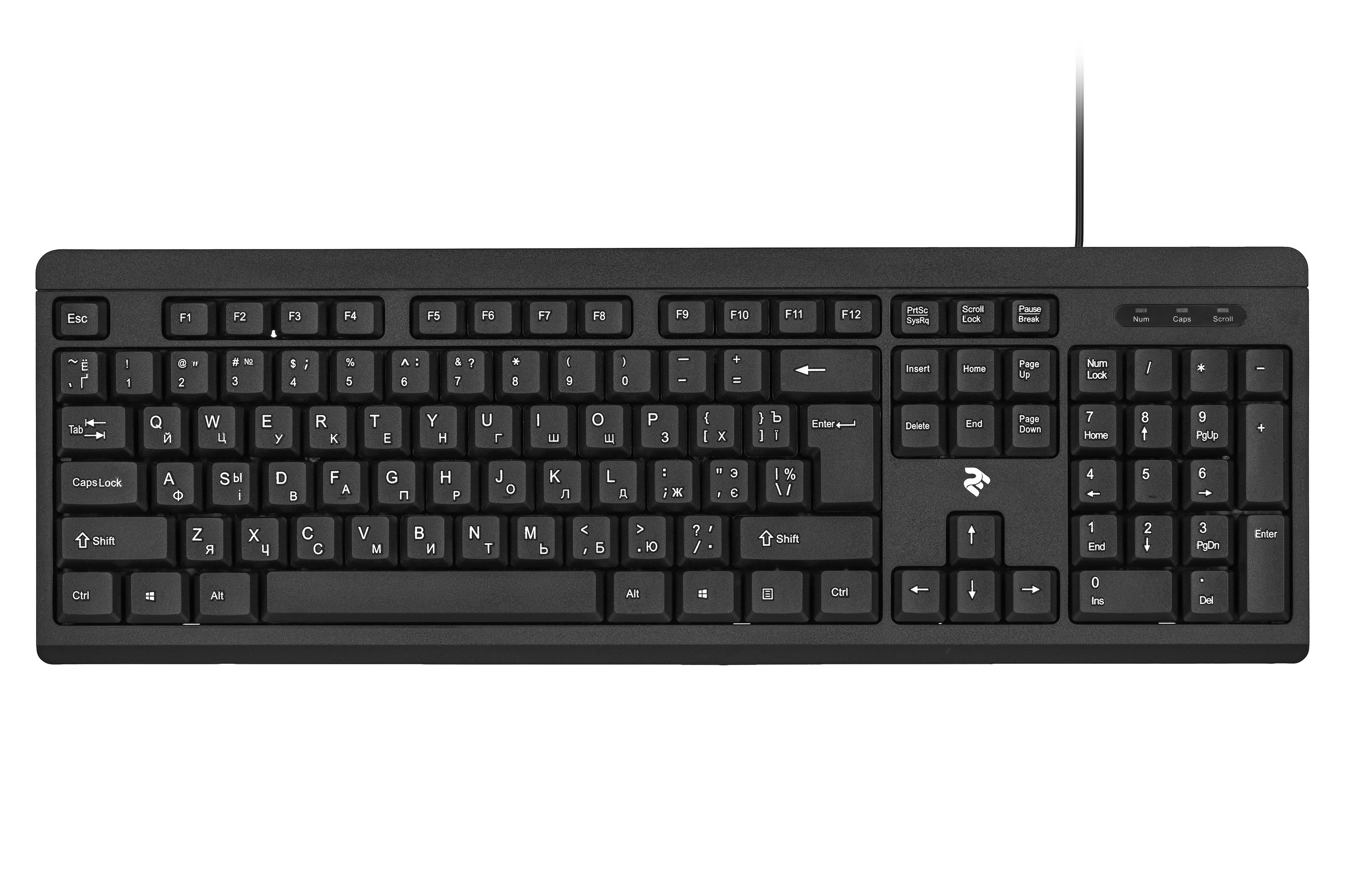 

2E KS108 USB Black (2E-KS108UB), Чёрный
