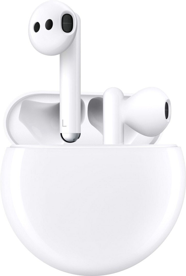 

HUAWEI FreeBuds 3 (CM-SHK00) + чехол для зарядки (CM-SHK) Ceramic White, Белый