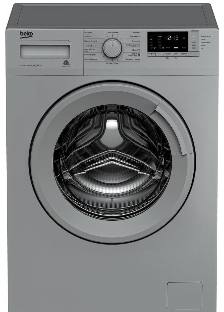 

BEKO WUE6512XSS, Серебристый