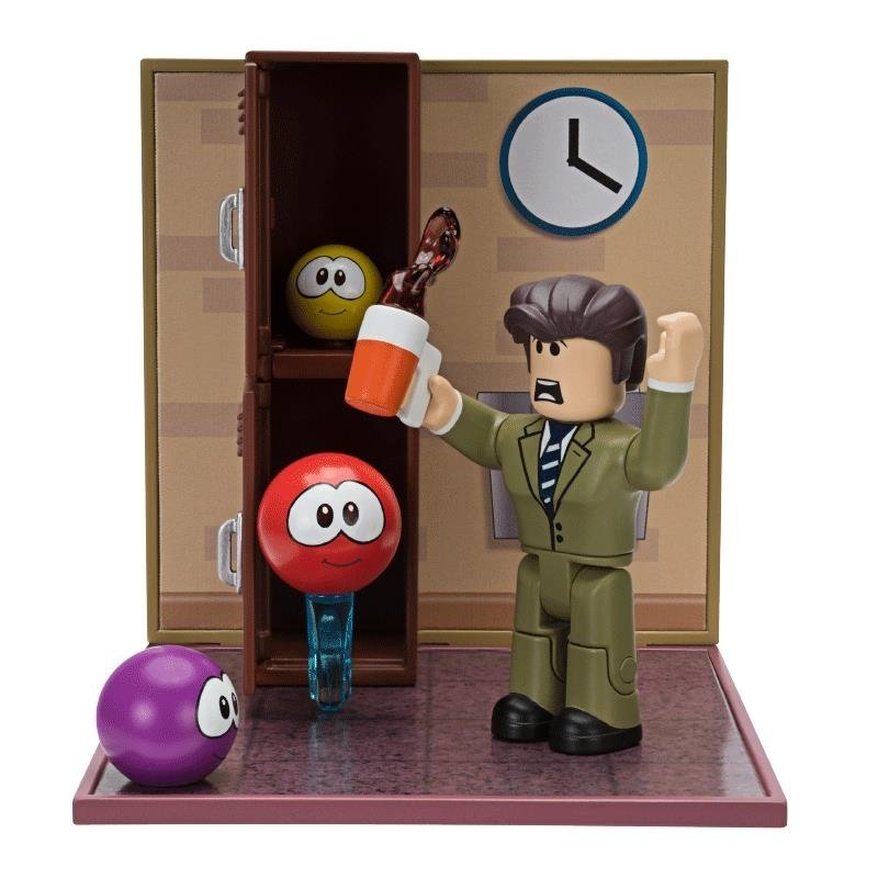

Jazwares Roblox Desktop Series Meep City: Principal Panic W6 (ROB0261), Разноцветный
