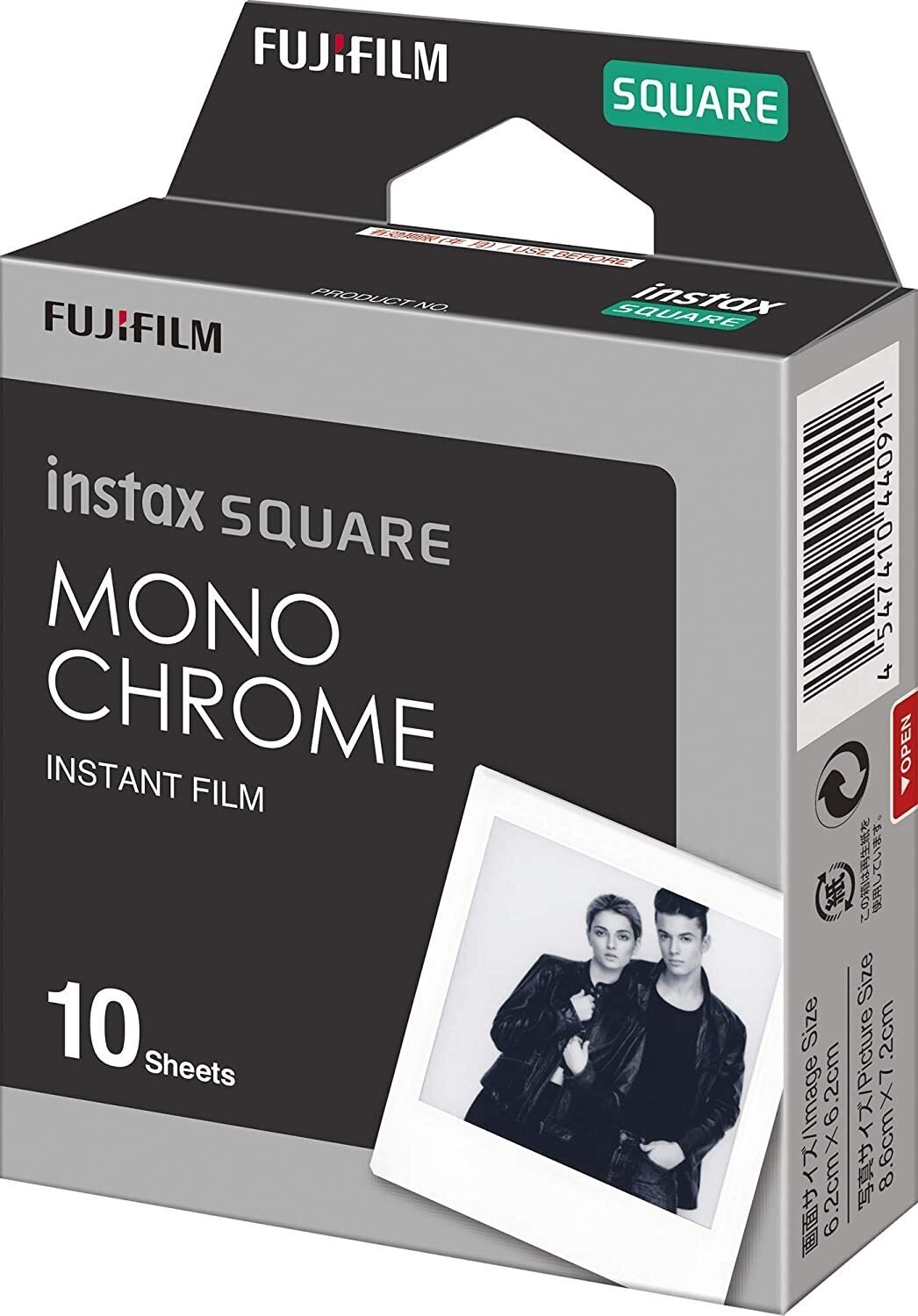 

FUJIFILM INSTAX SQUARE MONOCHROME (86х72мм 10шт) (16671332)