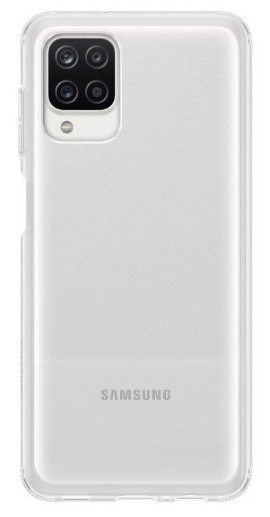 

SAMSUNG для Galaxy A12 Soft Clear Cover Transparent (EF-QA125TTEGRU), Прозрачный